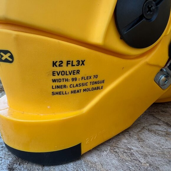 NWOT K2 Evolver Kids Ski Boots Sz. 23.5 - Picture 4 of 5